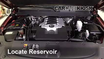 2016 Cadillac Escalade ESV Luxury 6.2L V8 FlexFuel Líquido limpiaparabrisas Agregar líquido